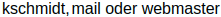 kschmidt, ktouren, mail oder webmaster