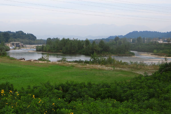 Piave bei Nervesa della Battaglia - © RoRadln - Kurt Schmidt