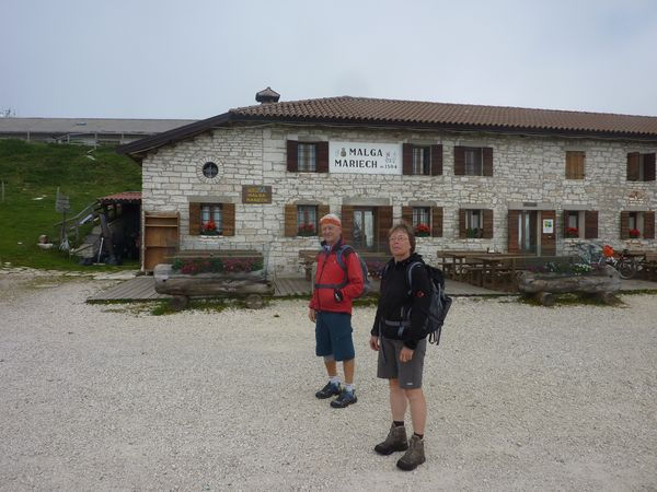 Monte Orseri - Schutzh&uuml;tte erreicht - © RoRadln - Franz Lohmair