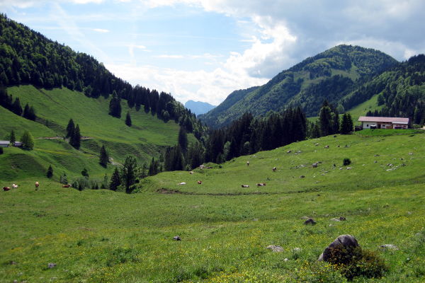 Trockenbachtal - rechts Schwarzriesh&uuml;tte - © RoRadln - Kurt Schmidt