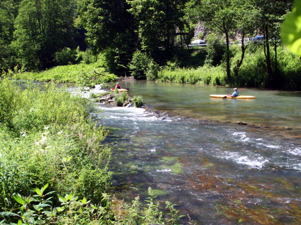 Kanutour auf der Wiesent - © RoRadln - Kurt Schmidt