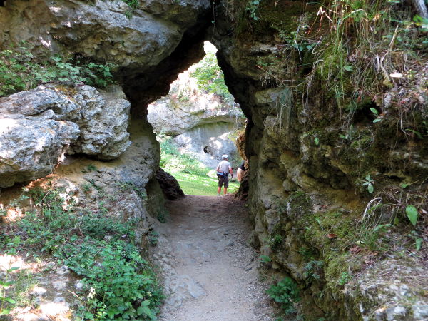 Zugang zum Vorplatz Sophienh&ouml;hle - © RoRadln - Kurt Schmidt