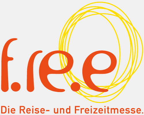 Logo f.re.e - Reise- und Freizeitmesse M&uuml;nchen - © RoRadln - Messe M&uuml;nchen GmbH