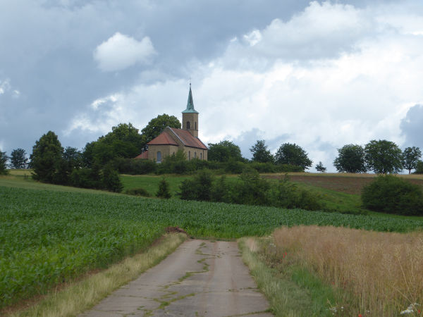 Kerlachkapelle bei Stadt Lauringen - © RoRadln - Kurt Schmidt