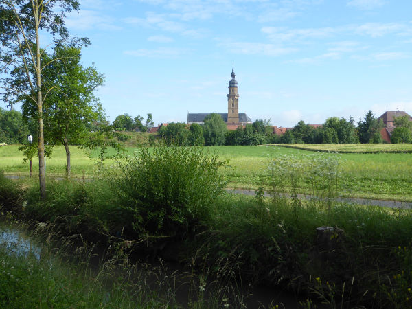 Saale bei Bad K&ouml;nigshofen - © RoRadln - Kurt Schmidt
