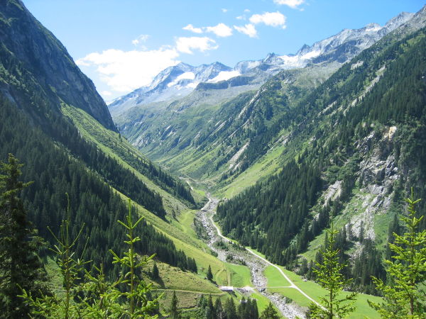 Zillergründl - Blick in eins der Seitentäler - © RoRadln - Kurt Schmidt