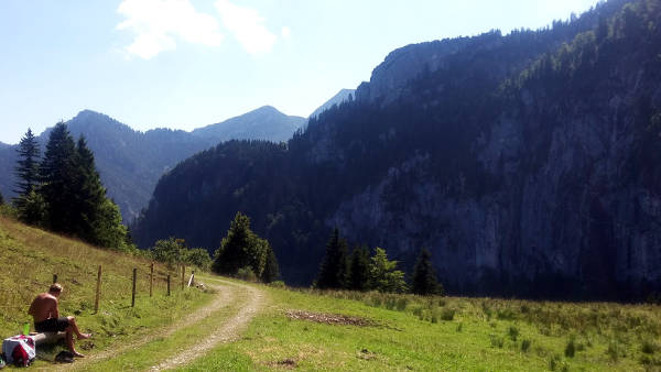 Breitenstein - Blick von der Steingrabner Alm - © RoRadln - Kurt Schmidt