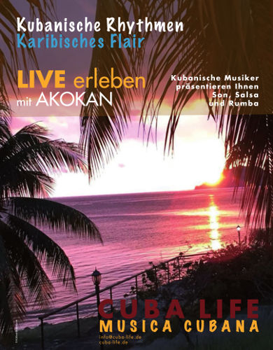 Konzert-Anzeige Cuba-Life - © RoRadln - cuba-life.de