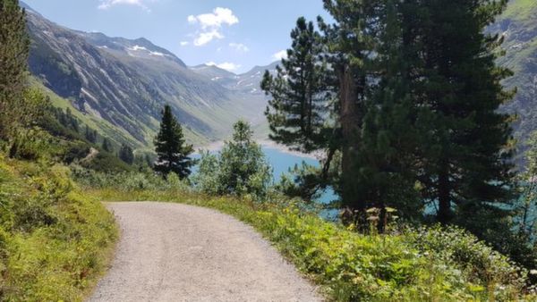 Zillergr&uuml;ndl - Stausee - Weg zum Talschluss - © RoRadln - Ludwig Daschner