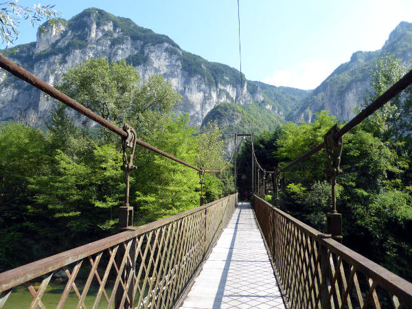 Valsugana - Br&uuml;cke &uuml;ber die Brenta - © RoRadln - Kurt Schmidt