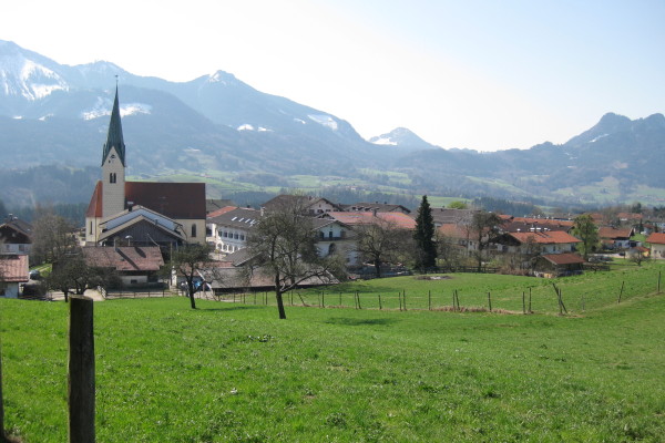 Samerberg - Blick auf T&ouml;rwang - © RoRadln - Kurt Schmidt