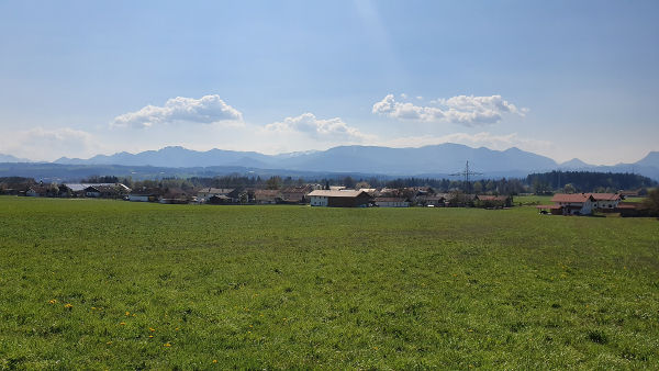 Alpenblick bei Sch&ouml;mering - © RoRadln - Kurt Schmidt