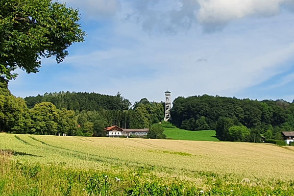 Aussichtsturm auf der Ludwigsh&ouml;he (Ebersberg) - © RoRadln - Kurt Schmidt