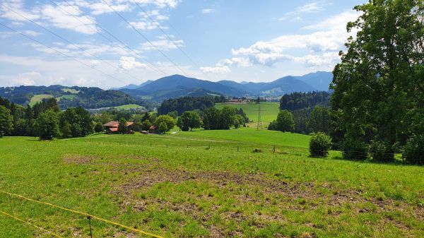 Blick ins Schlierachtal - © RoRadln - Kurt Schmidt