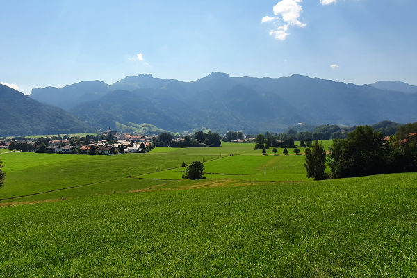 Blick auf Aschau - © RoRadln - Kurt Schmidt
