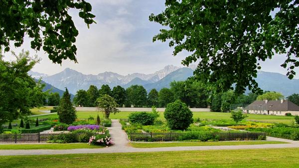 Gartenanlage im Stift Admont - © RoRadln - Kurt Schmidt