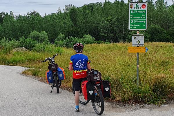Donauradweg nahe Enns - © RoRadln - Kurt Schmidt