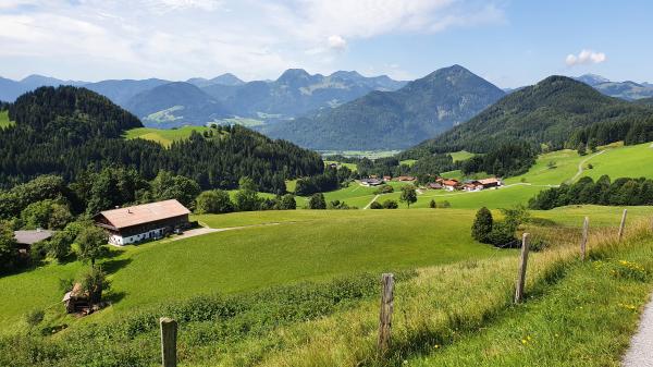 Blick vom Erler Berg ins Inntal - © RoRadln - Kurt Schmidt