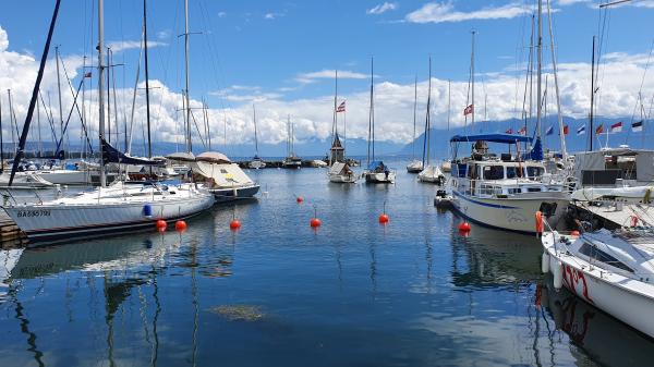 Port du Chateau in Morges - © RoRadln - Kurt Schmidt