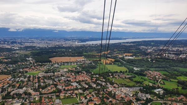 Honzon Saleve - Blick auf Genf - © RoRadln - Kurt Schmidt