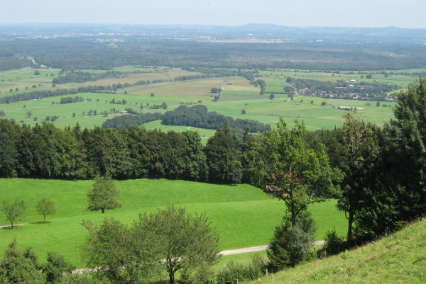 Blick von der Rastkapelle Richtung Rosenheim - © RoRadln - Kurt Schmidt