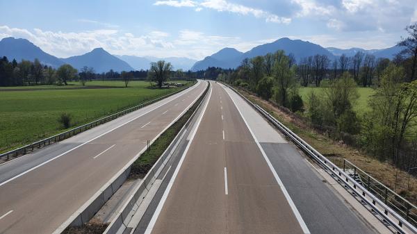 A94 Inntal - Corona-Lockdown 2020 - © RoRadln - Kurt Schmidt