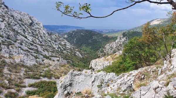 Val Rosandra - Blick auf Triest - © RoRadln - Kurt Schmidt