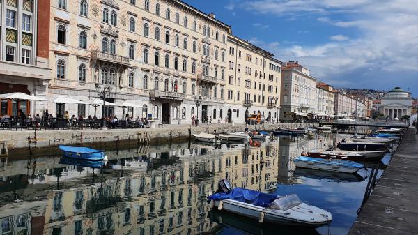 Triest - Canale Grande - © RoRadln - Kurt Schmidt