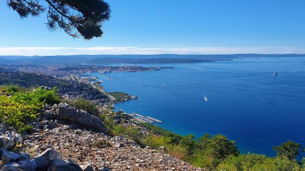 Monte Grisa - Blick auf Triest - © RoRadln - Kurt Schmidt