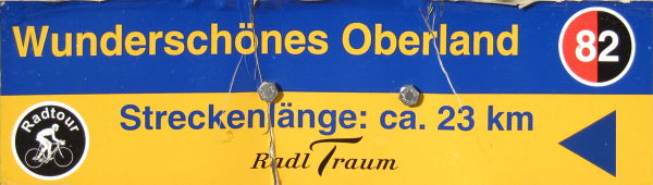 Route Wundersch&ouml;nes Oberland - © RoRadln - Kurt Schmidt