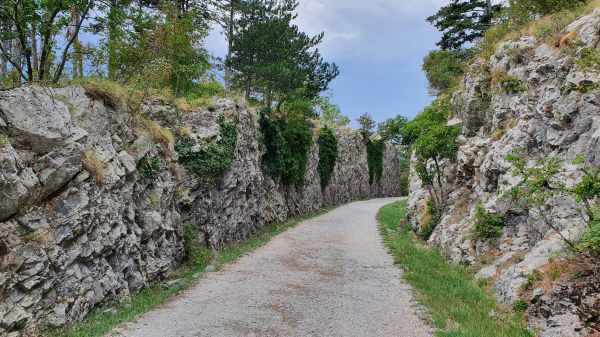 Radweg Giordano Cottur im Val Rosandra - © RoRadln - Kurt Schmidt