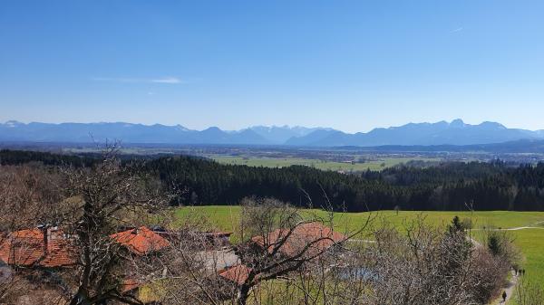 Kleinh&ouml;henrain - Balkon &uuml;ber dem Mangfalltal - © RoRadln - Kurt Schmidt