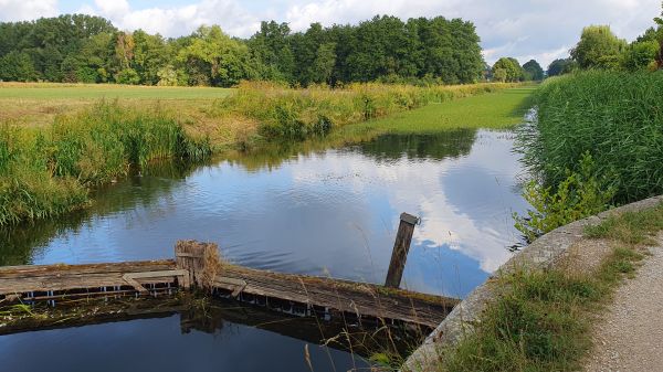 Sicherheitstor Heinrichburger Br&uuml;cke am Ludwig-Kanal - © RoRadln - Kurt Schmidt