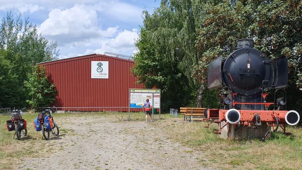Bockl-Radweg Anfang/Ende in Eslarn - © RoRadln - Kurt Schmidt