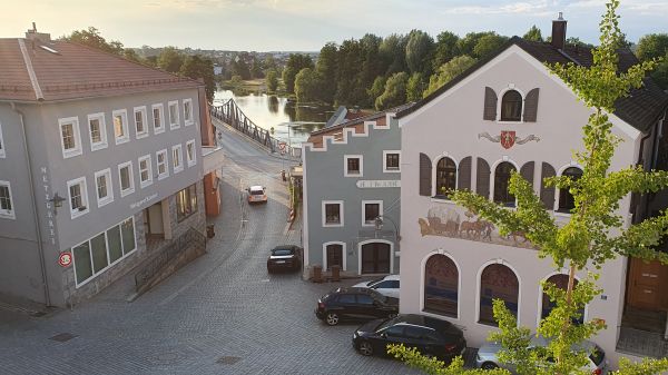 Roding Blick vom Hotel Lobmeyer - © RoRadln - Kurt Schmidt