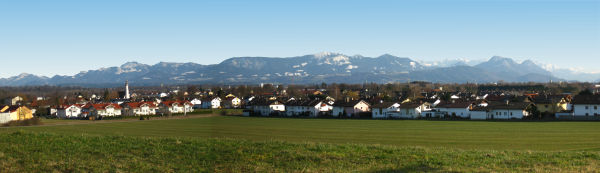 Rosenheim mit Alpenpanorama - © RoRadln - Kurt Schmidt