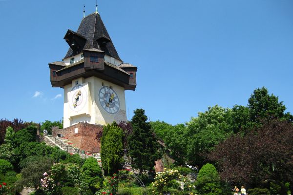 Uhrturm - Wahrzeichen der Stadt Graz - © RoRadln - Kurt Schmidt