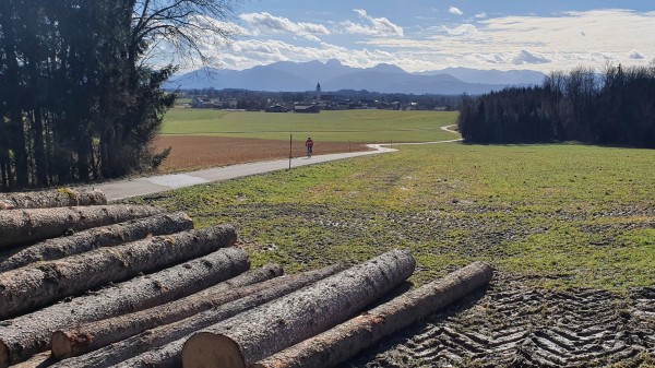 Blick auf Beyharting - © RoRadln - Kurt Schmidt