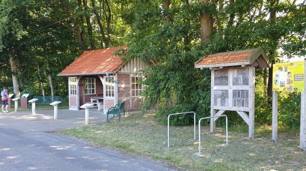 Radrastplatz nahe Emsb&uuml;ren - © RoRadln - Kurt Schmidt