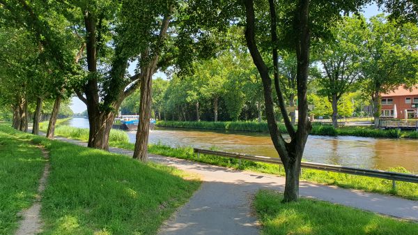 Dortmund-Ems-Kanal in Lingen - © RoRadln - Kurt Schmidt