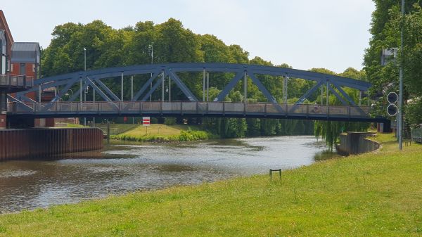 Meppen - Hase-Hubbr&uuml;cke - © RoRadln - Kurt Schmidt