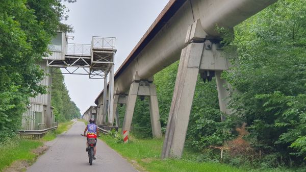 Lathen - Transrapid-Fahrweg (oben) - © RoRadln - Kurt Schmidt