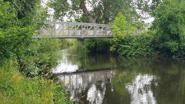 Leinebr&uuml;cke bei W&uuml;lfel - © RoRadln - Kurt Schmidt