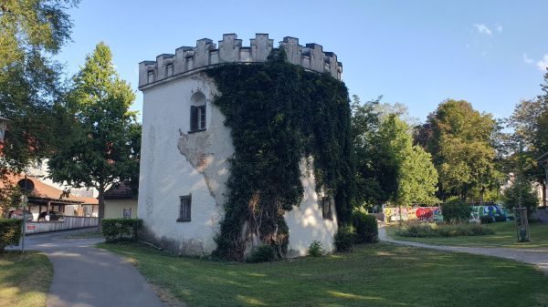 Isny an der Stadtmauer - © RoRadln - Kurt Schmidt