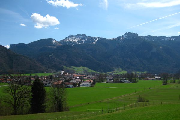 Aschau mit Kampenwand - © RoRadln - Kurt Schmidt
