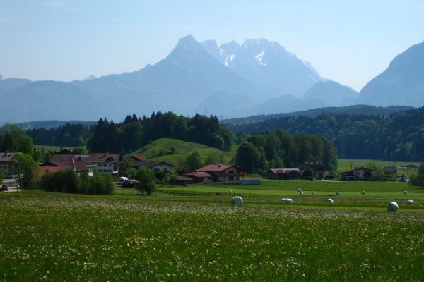 Blick von Angerberg auf den Wilden Kaiser - © RoRadln - Kurt Schmidt