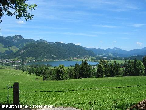 Blick auf den Walchsee - © RoRadln - Kurt Schmidt