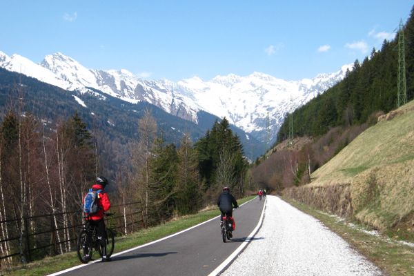 Eisacktal-Radweg - Blick ins Pflerschtal - © RoRadln - Kurt Schmidt