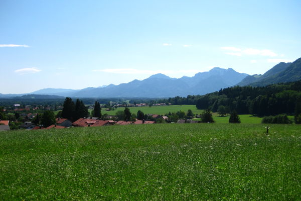 Bergblick oberhalb von Bernau - © RoRadln - Kurt Schmidt