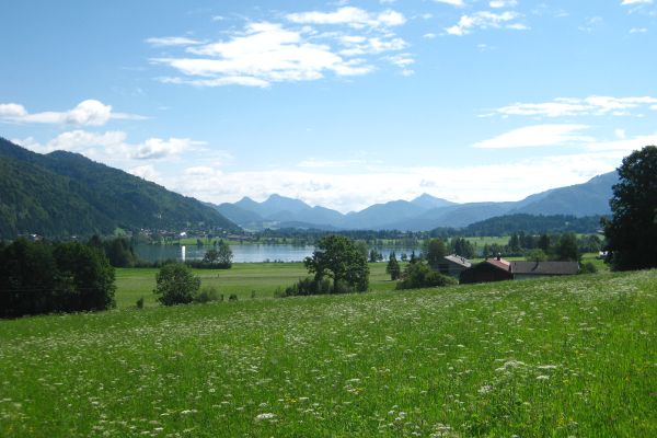 Blick von Durchholzen auf den Walchsee Richtung Osten - © RoRadln - Kurt Schmidt